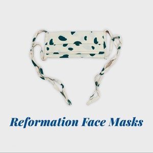 Reformation Face Masks X5